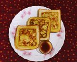 A picture of step 8 of Cheese Tomato Egg Toast.