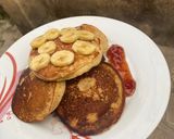 A picture of step 4 of Banana pan cake🍽.