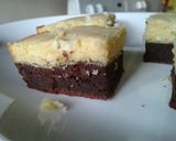 Foto langkah ke 8 dari resep Cake coklat&putih keju.