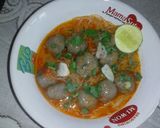 Foto langkah ke 6 dari resep Tekwan kuah pedas.