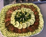 Une image de l'étape 9 de Salade de concombre,tomates Tiverta,pomelos et ail des ours.