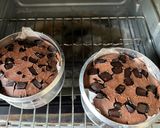 Foto langkah ke 4 dari resep Mochi choco lava cake.