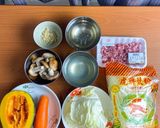 金瓜炒米粉(這樣炒米粉好Q彈！)的食譜步驟1照片