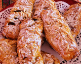 Foto del paso 7 de la receta: Cañas de hojaldre rellenas de turrón de chocolate y mermelada de naranja