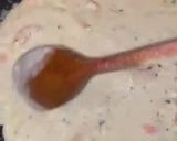 Une image de l'étape 5 de Pâtes aux crevettes.