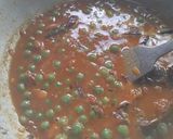 A picture of step 5 of Matar Paneer.
