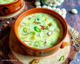 A picture of step 5 of Makhana Kheer.