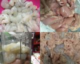 Foto langkah ke 2 dari resep Dimsum Hakau udang mix ayam.