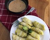Foto langkah ke 4 dari resep Sawi gulung ayam.