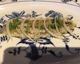 A picture of step 3 of California Farm Aubergine Skin Salmon Rolls.