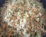 A picture of step 1 of Veg Manchurian.