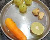 A picture of step 1 of Immunity Booster - Amla Turmeric Shots.