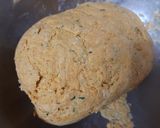A picture of step 1 of Masala poori.