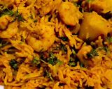 A picture of step 12 of Prawns Pulao | Kolambi Bhaat.