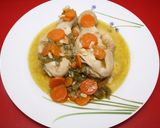 Foto del paso 2 de la receta Pollo en salsa con zanahorias