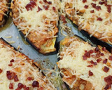 Foto del paso 7 de la receta: Berenjenas rellenas de pollo 🍗 🍆
