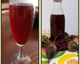 Foto del paso 1 de la receta: Cóctel de cava con infusión de remolacha y jengibre