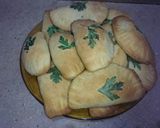 صورة لخطوة 5 من وصفة معجنات بالجبنة 😋
