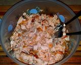 A picture of step 4 of Mike's Smoked Wild Alaskan King Salmon Cream Cheese Spread.