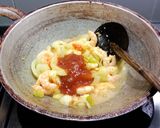 Foto langkah ke 4 dari resep Udang Saos Padang.