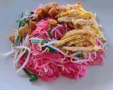 รูปขั้นตอนการทำที่ 5 ของ ผัดหมี่สีชมพู