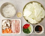 高麗菜豬肉冬粉_一鍋到底15分鐘的食譜步驟1照片