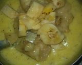 A picture of step 8 of Banana ka kheer.