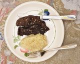 A picture of step 6 of Steak stir fry with mashed Cauliflower.