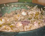 A picture of step 8 of Risotto with Langoustines and Calamari.