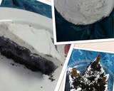 Blueberry chilled cake without oven