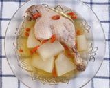 รูปขั้นตอนการทำที่ 3 ของ เป็ดตุ๋นฟักมะนาวดอง 🦆/ Duck and winter melon soup with preserved lime 🦆