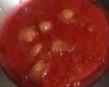 A picture of step 3 of Aloobukharay ka sharbat.