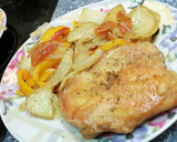 Foto del paso 4 de la receta: Cuartos de pollo al horno 🍗🍗 sencillo, económico, para toda la familia