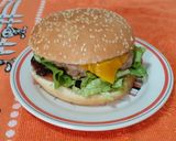 Foto del paso 10 de la receta Hamburguesa casera XXL 🍔🍔🍔