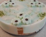 عکس مرحله 10 از دستور چیز کیک بلوبری دورنگ🎂🍰