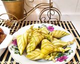 Gambar langkah 8 resipi Ketupat Palas Kelantan.