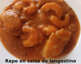 Foto del paso 12 de la receta: Rape en salsa de langostino