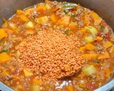 Foto del paso 3 de la receta: Guiso de lentejas turcas y soja