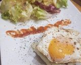 Pas rețetă Burger cu brânză și ou 2 fotografie