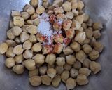 A picture of step 2 of Chickpea salad with Ranch dressing.
