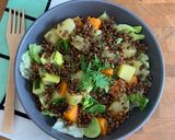 Une image de l'étape 7 de ☆Salade de Lentilles Croustillantes, Légumes Rôtis☆.
