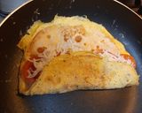 Foto del paso 3 de la receta: Tortilla francesa y tortita de maíz