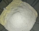 A picture of step 1 of Milk balls.