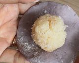 Foto langkah ke 5 dari resep Bakpao Ubi Ungu isi Unti Kelapa Putih.