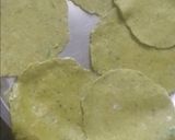 A picture of step 7 of Healthy n tasty palak puri.