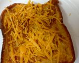 A picture of step 4 of My Eggy Bread with a little Grated Cheese, Quick and Easy too 😘.