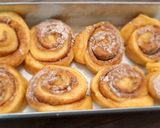 Foto langkah ke 4 dari resep CINNAMON ROLL Super Simple.
