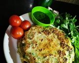 बेसन और सूजी उत्तपम (Besan aur suji Uttapam recipe in Hindi) रेसिपी चरण 2 फोटो