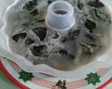 Foto langkah ke 4 dari resep Puding oreo rasa taro.