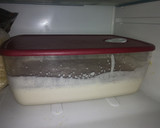 Foto del paso 3 de la receta: Helado de ponche navideño con salsa de jamaica